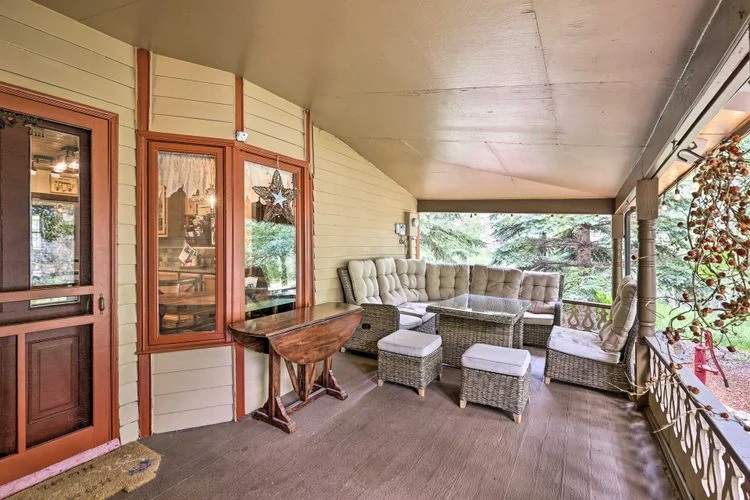 Front deck